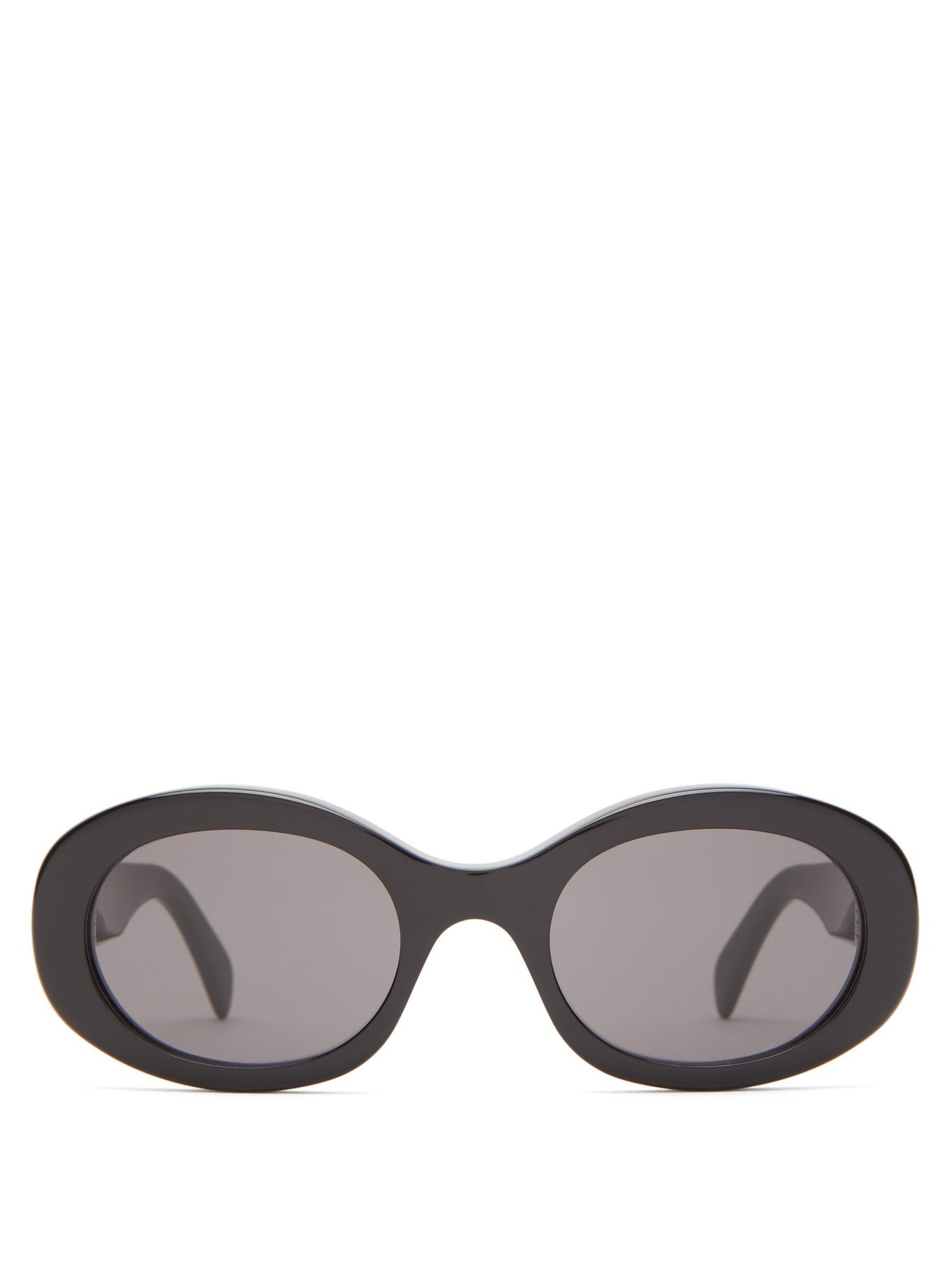 Triomphe oval acetate sunglasses | Celine Eyewear | Matches (UK)