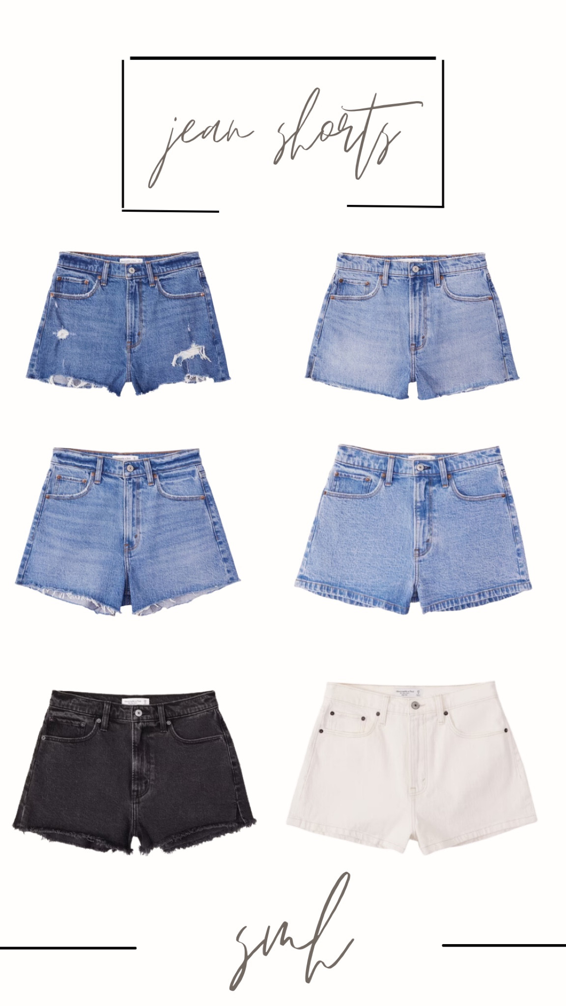 A good pair of denim jean shorts is a must have in your closet for summer! These will allow you to create endless looks all summer long! 

#LTKSeasonal #LTKstyletip #LTKunder100