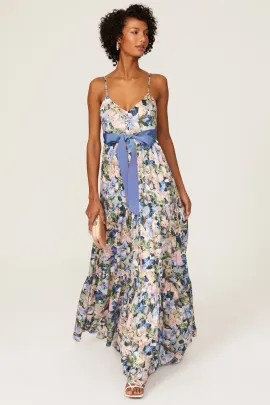 Butterfly Belted Gown | Rent the Runway