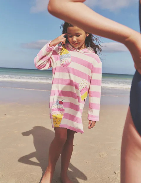 Appliqué Towelling Throw-On | Boden (US)