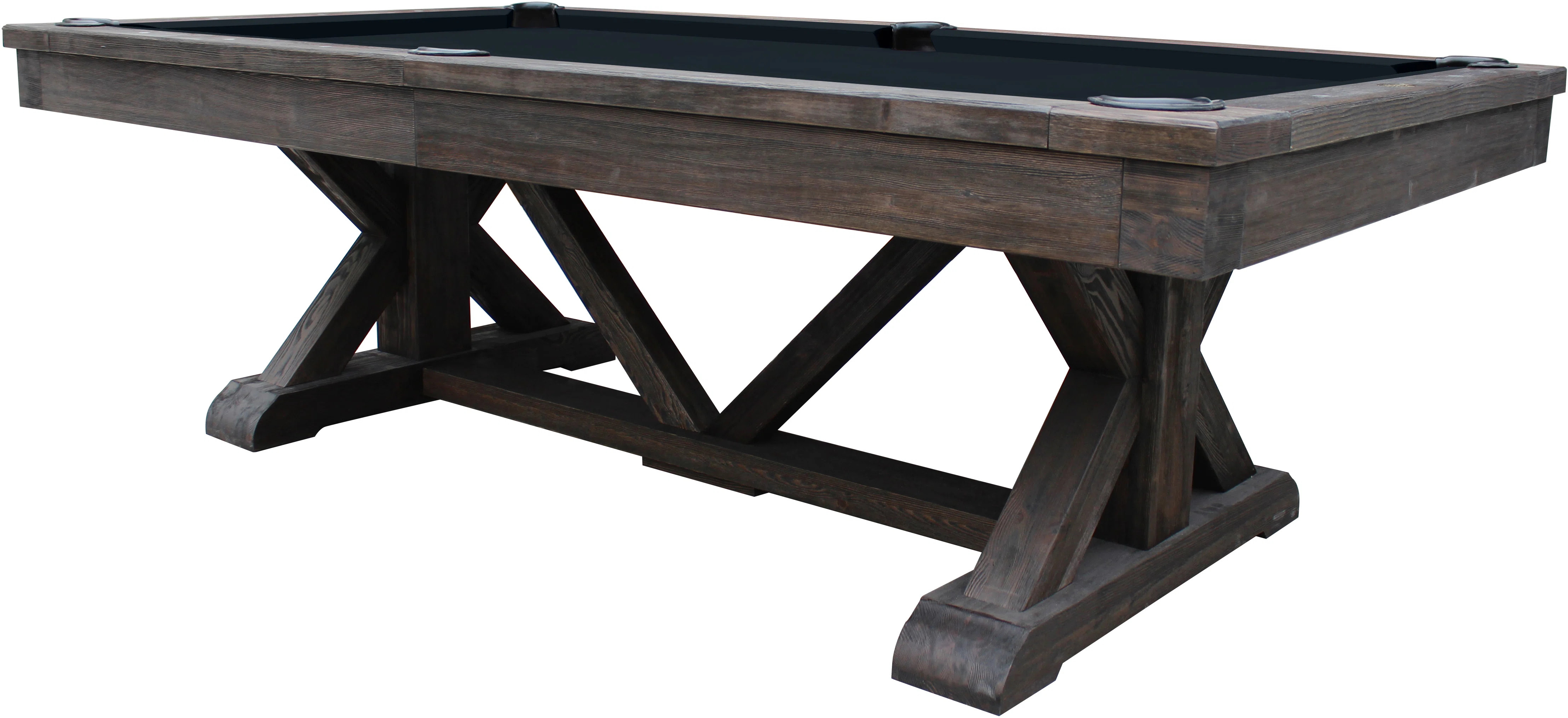 Playcraft Brazos River 8' Slate Pool Table With Dining Top & Benches/Professional Installation In... | Perigold
