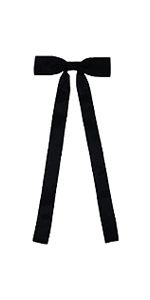 SYAYA Ladies Party Long Pre Adjustable Bow Tie Womens Girl Necktie Bowtie for Women Ties WT01 | Amazon (US)