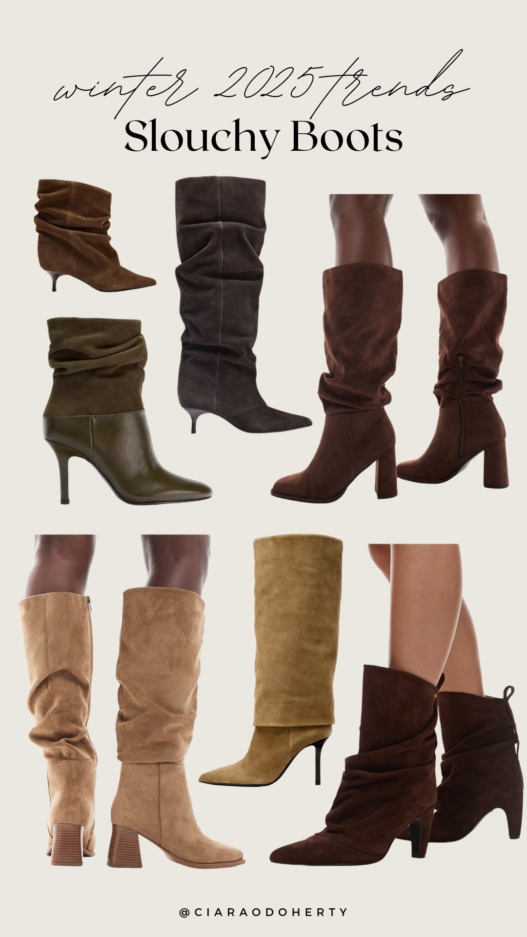 winter 2025 trends: slouchy boots
Zara, Sezane, & other stories, asos, slouchy boots

#LTKireland #LTKeurope #LTKwinter