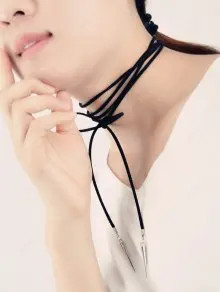 Cone Rivet Wrap Necklace | ZAFUL (Global)