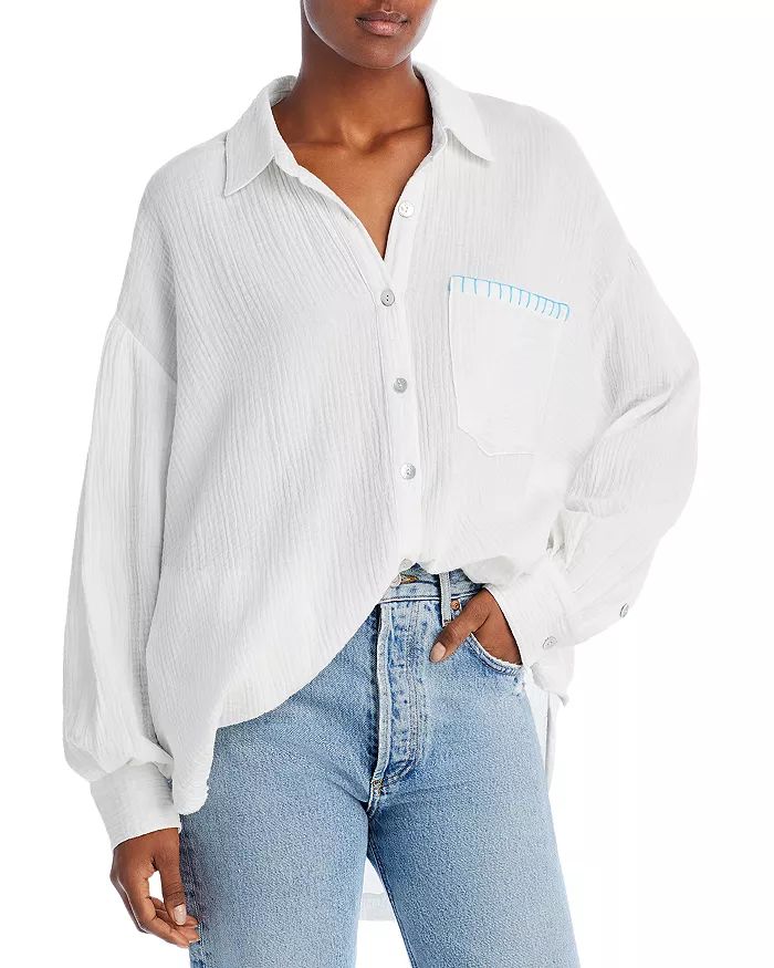 Meet Me at the Beach Gauze Shirt | Bloomingdale's (US)