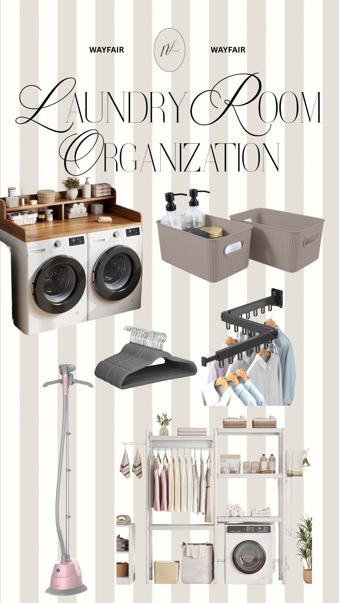 Spring cleaning in full effect! Laundry room organization from @Wayfair 

Home, summer, mom life, family 

#LTKdayinmylife #LTKHome #LTKmomlife