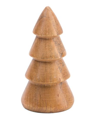 Natural Finish Wooden Christmas Tree | Marshalls