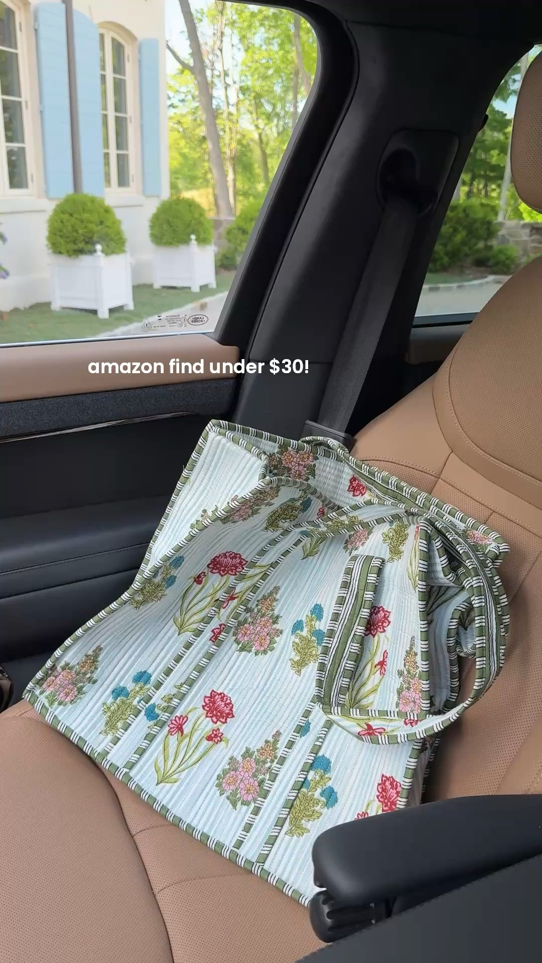 This 100% cotton quilted tote bag is less than $30 on Amazon!! It comes in a ton of colors and the quality is SO good. 🩷

#LTKTravel #LTKmomlife