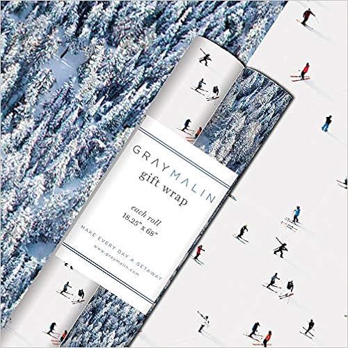 Gray Malin The Snow Holiday Gift Wrap Set | Amazon (US)
