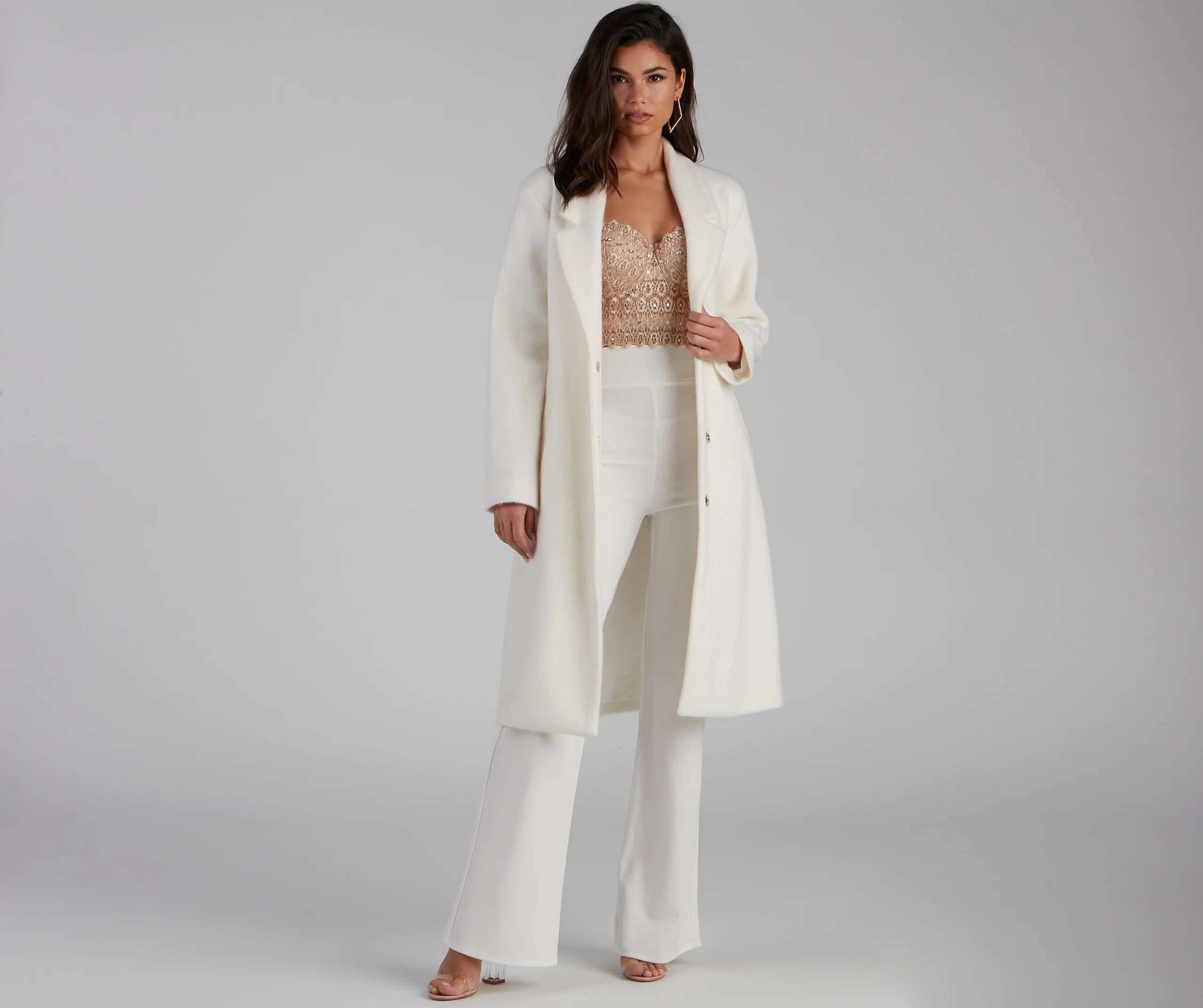 Winter Beauty Wool Trench Coat | Windsor Stores