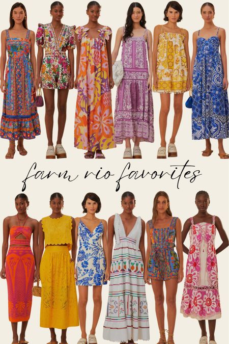 Obsessed with all of these colors from Farm Rio! 

#LTKtravel #LTKSeasonal #LTKwedding