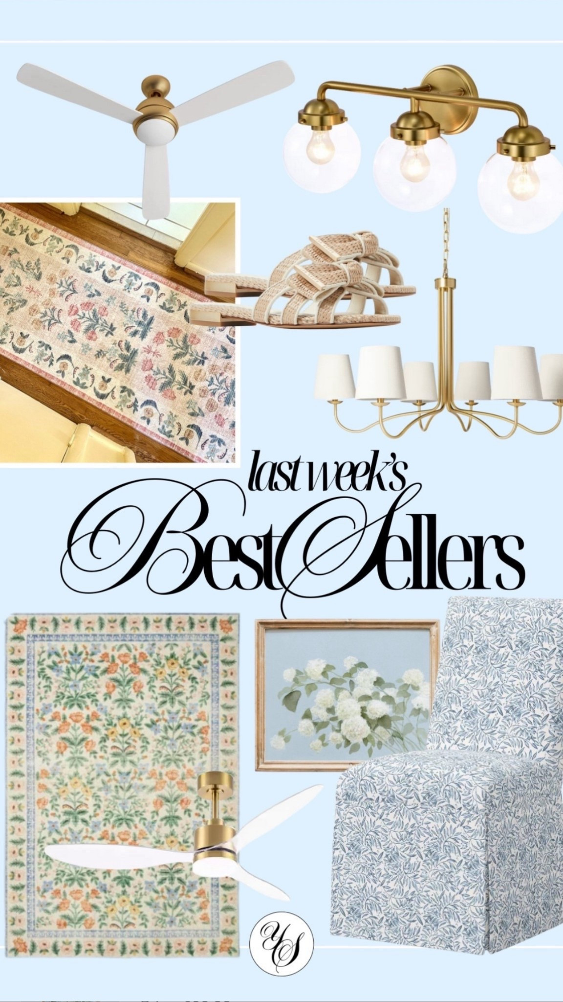 A round up of last week’s best sellers! 


home, best sellers, grandmillenial home, rifle paper co rug, wayfair, tjmaxx, entryway runner, hallway runner, chandelier, target, crisping fan, gold light fixture, wall art, Etsy, dining chair, home finds, home interior, home style

#LTKFindsUnder100 #LTKSeasonal #LTKHome