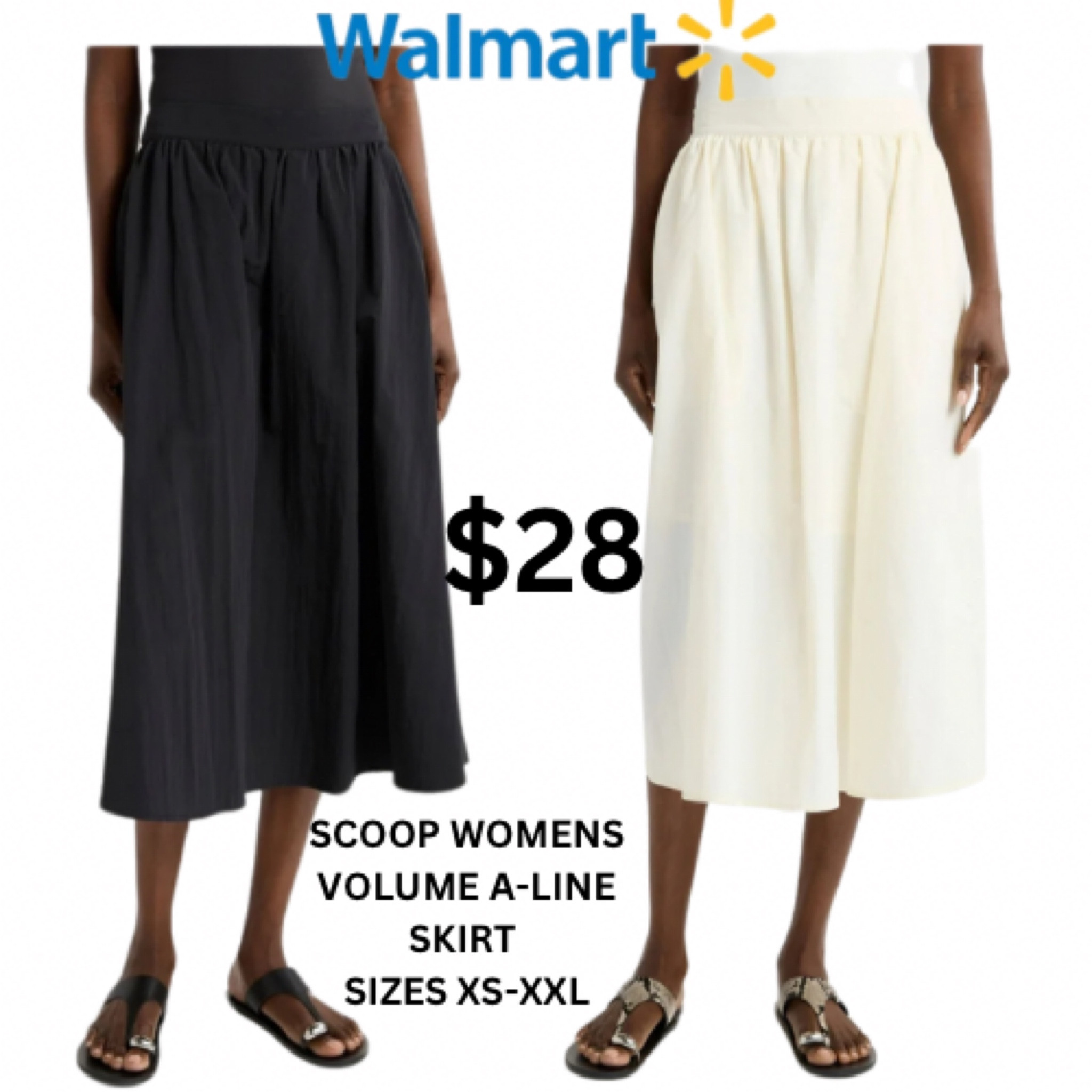 Walmart A-line skirt for $38. Comes in 2 colors sizes XS-XXL. PERFECT FOR SPING!!!🌸🌹🌺🌼#LTKWatchNow 

#LTKStyleTip #LTKU
