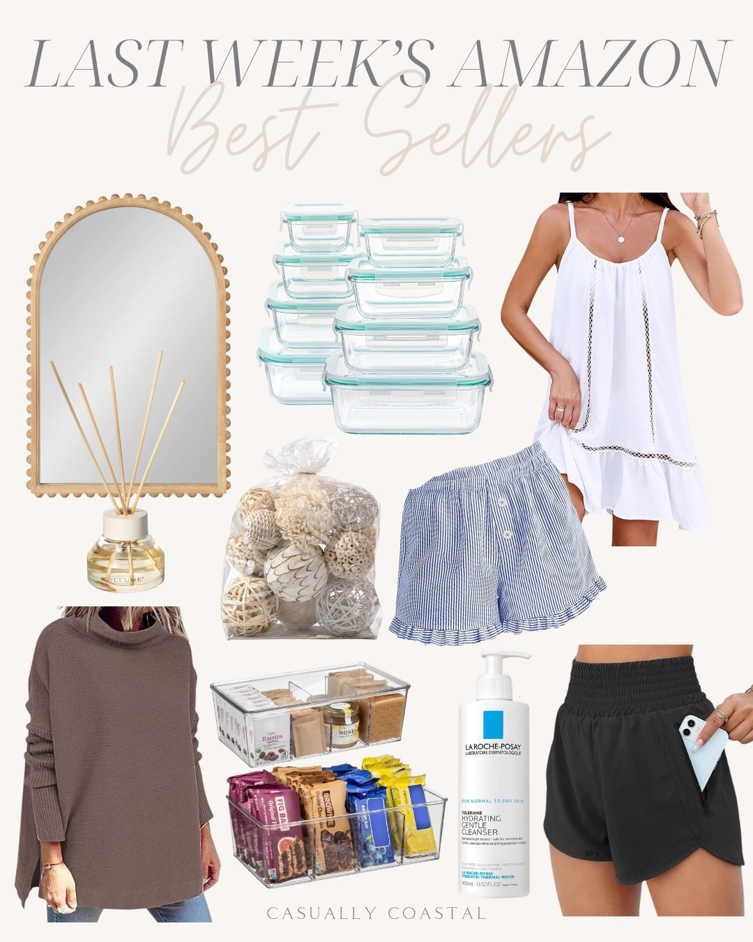 Last Week’s Amazon Best Sellers

La Roche posay hydrating gentle face cleanser, coastal decor, decorative balls, bowl filler, pantry organization, storage bins, kitchen organization, glass food storage containers, high waisted running shorts, workout shorts, mock turtleneck sweater, brown sweater, Amazon sweater, Amazon beach coverup, white swimsuit coverup, aromatic diffuser, boxer shorts, beaded arched mirror 

#LTKFindsUnder50 #LTKHome #LTKFindsUnder100