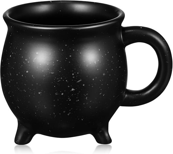 MAGICLULU 1pc Halloween Cauldron Ceramic Mugs Creative Witch Boiler Mug Tripod Cauldron Mug for H... | Amazon (US)