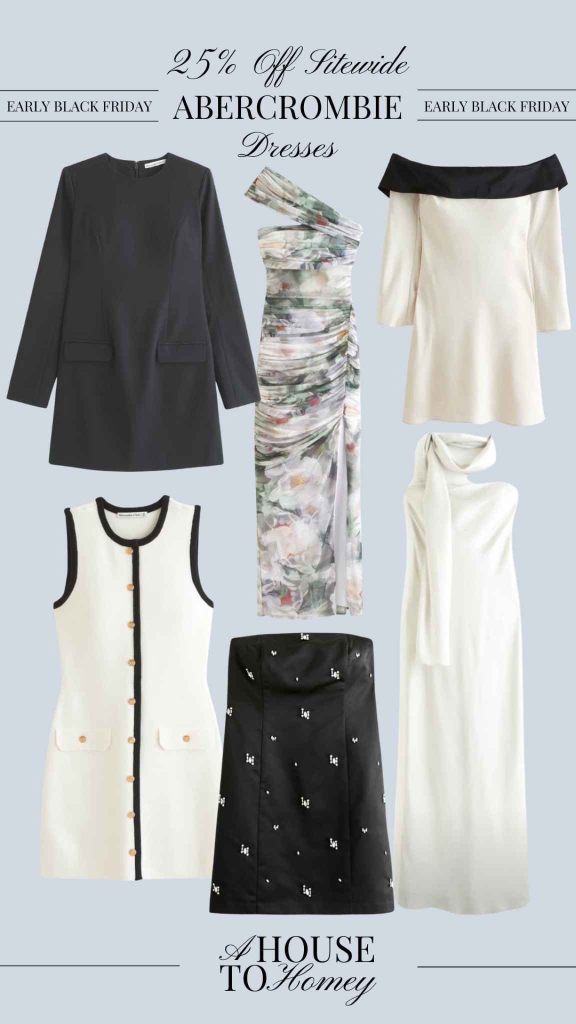 Early Black Friday Deals: Abercrombie 25% off sitewide

Abercrombie dresses
Abercrombie gowns
Maxi dresses
Mini dresses
Party dresses
Cocktail dresses
Wedding guest dresses
Blazer dresses
Satin dresses
Fall 2024 outfits
Winter outfit ideas
2025 outfit ideas


#LTKSaleAlert #LTKSeasonal #LTKCyberWeek