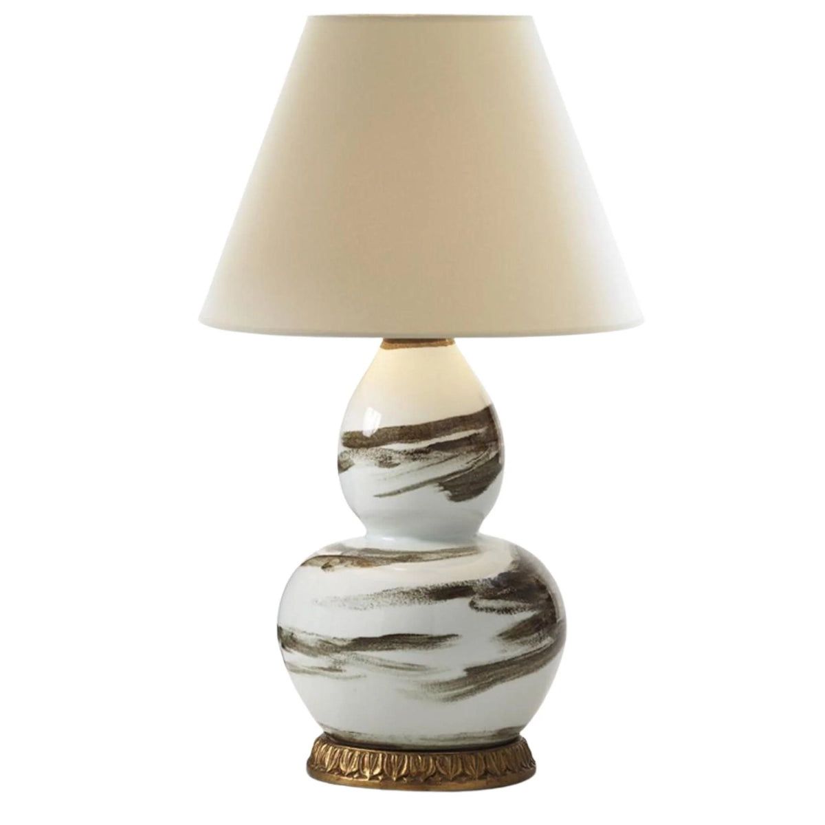 Brush Stroke Lamp in Brown | The Well Appointed House, LLC
