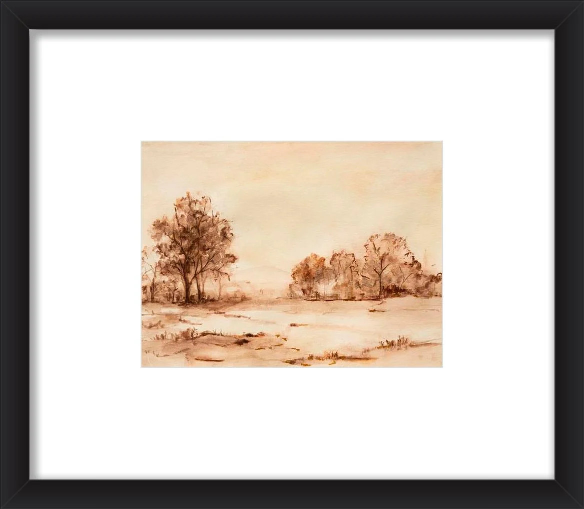 Sepia Landscape | Artfully Walls