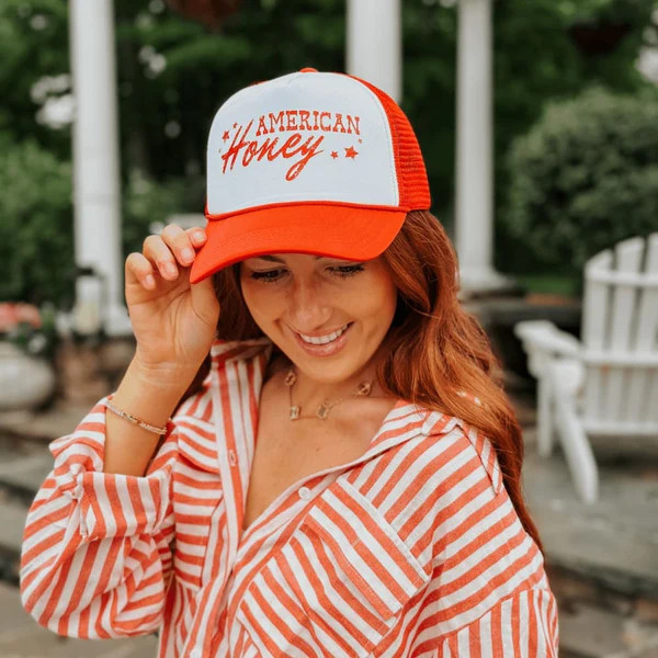 American Honey Trucker Hat | Mountain Moverz