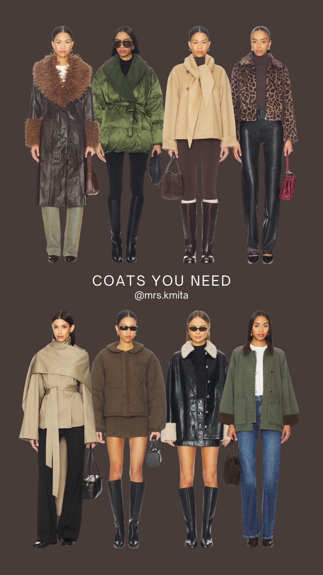 Winter coats you need!! 