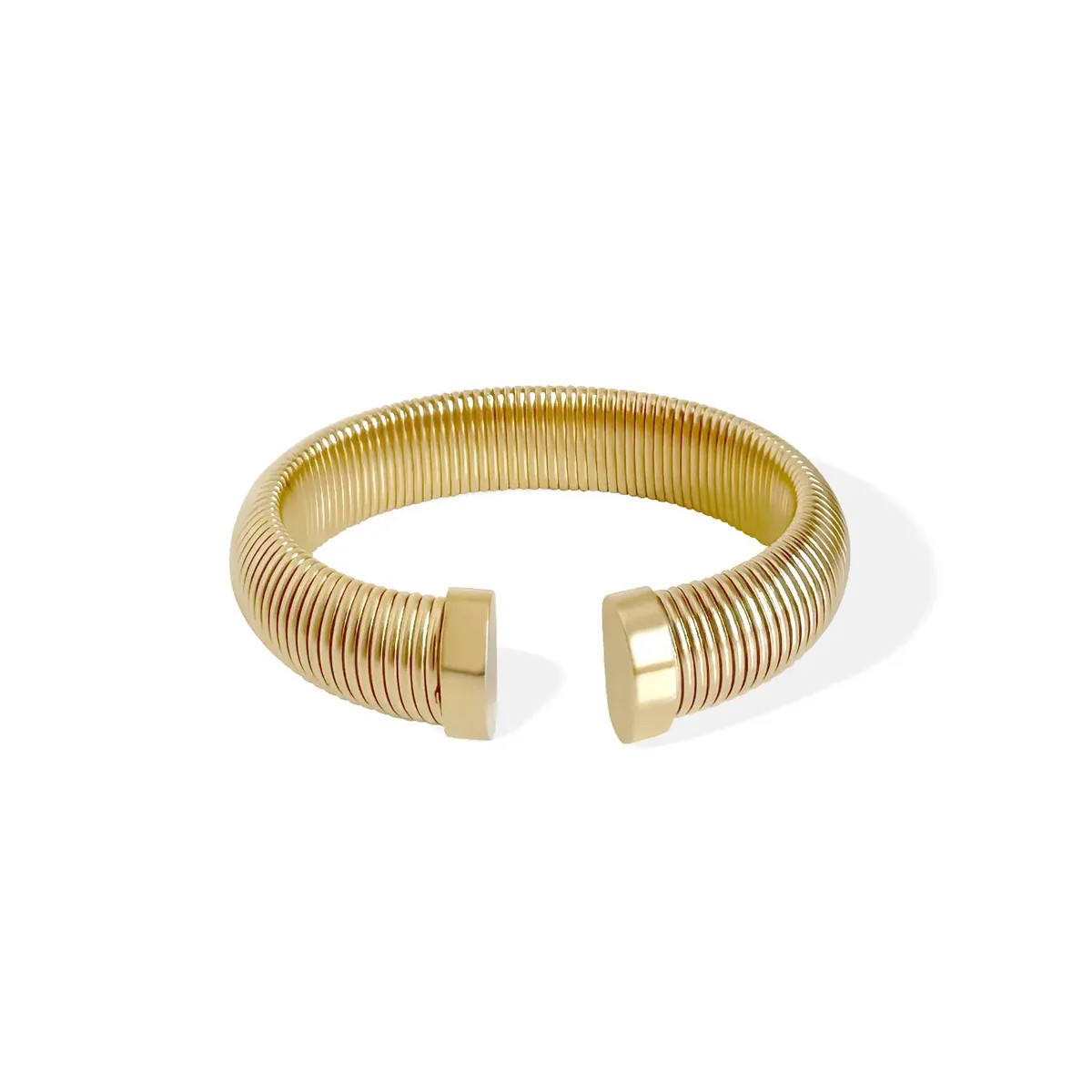 Ribbed Cuff Bangle | Anisa Sojka