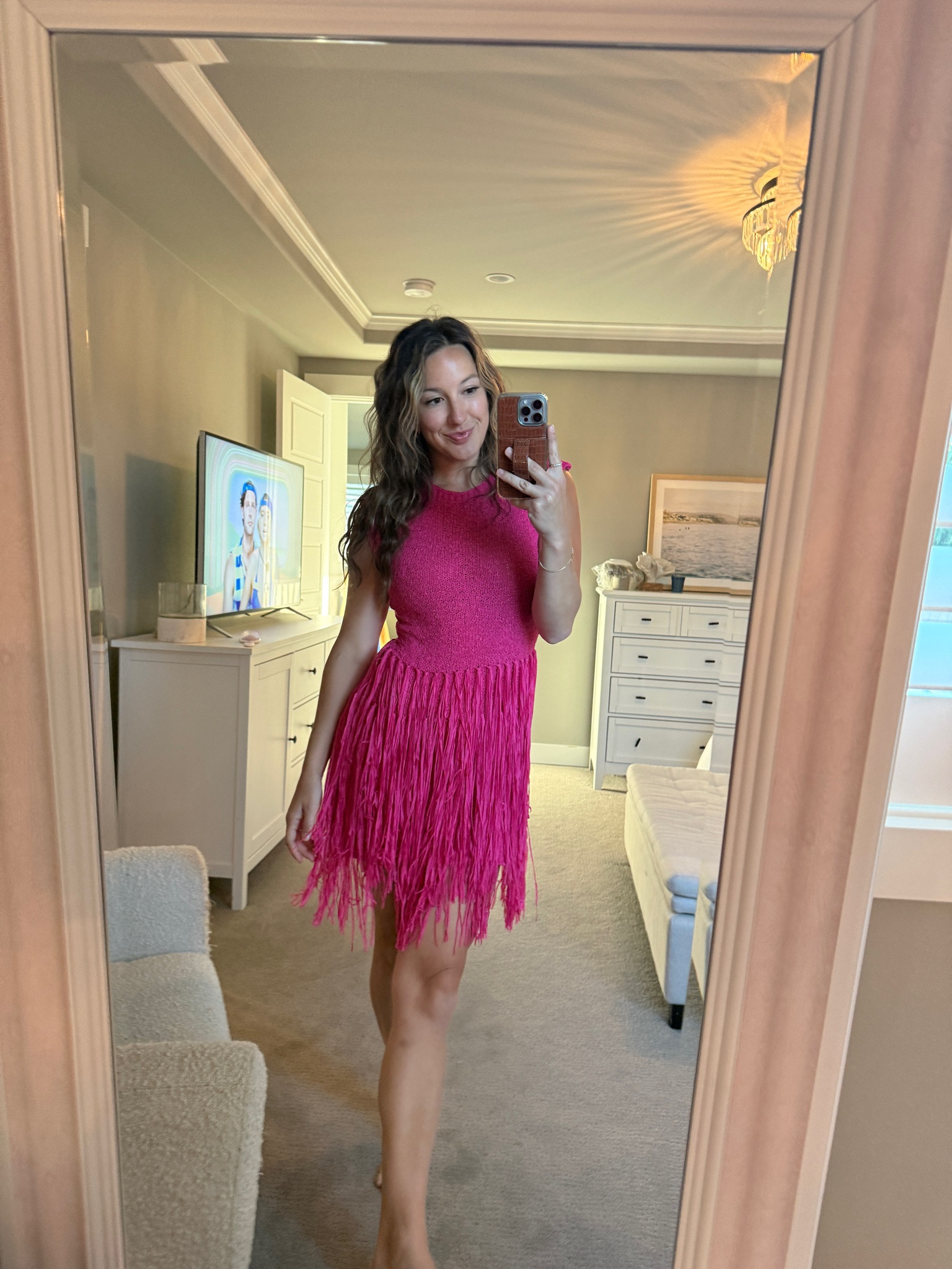 New soirée drop from @VICI ✨ wearing this fun dress in size small. Use HEATHERF40 for 40% your order!