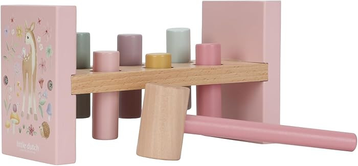 Little Dutch 7346 FSC Holz Hammerbank - Fairy Garden rosa | Amazon (DE)