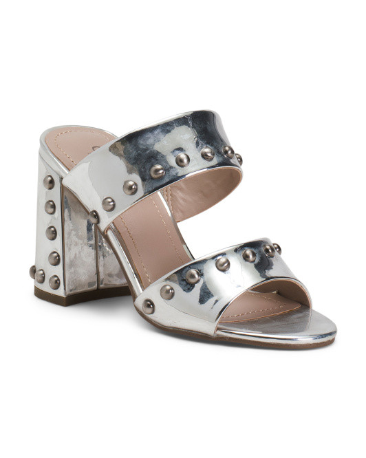 Roaring Studded Heeled Sandals | TJ Maxx