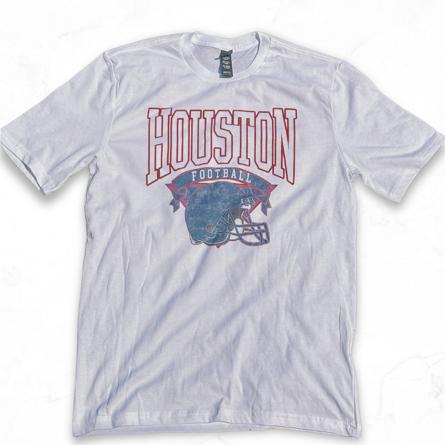 Houston Football Vintage T-Shirt — Julia Morales | Shop Baseball, Y'all