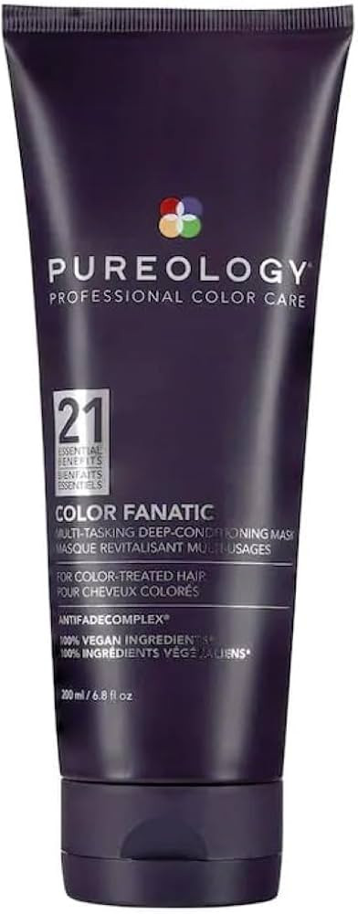 Pureology Color Fanatic Multi-Tasking Deep-Conditioning Mask - For Damaged and Color-Treated Hair... | Amazon (US)