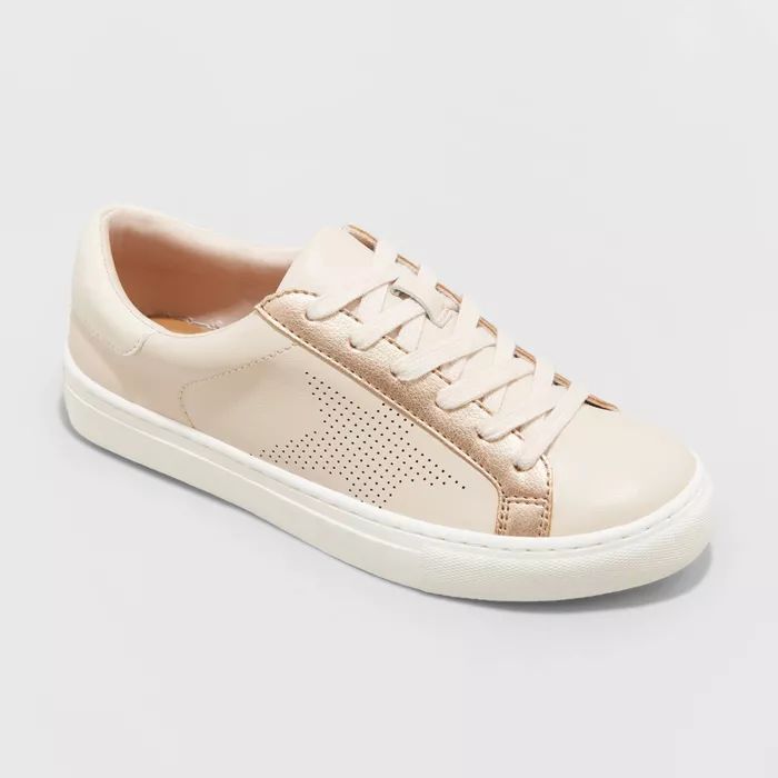 Women&#39;s Cadey Lace-Up Sneakers - Universal Thread&#8482; Fresh White 11 | Target