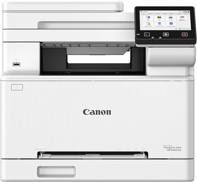Canon Color imageCLASS MF665Cdw - Wireless Duplex Laser Printer, All-in-One with Copier, Scanner,... | Amazon (US)