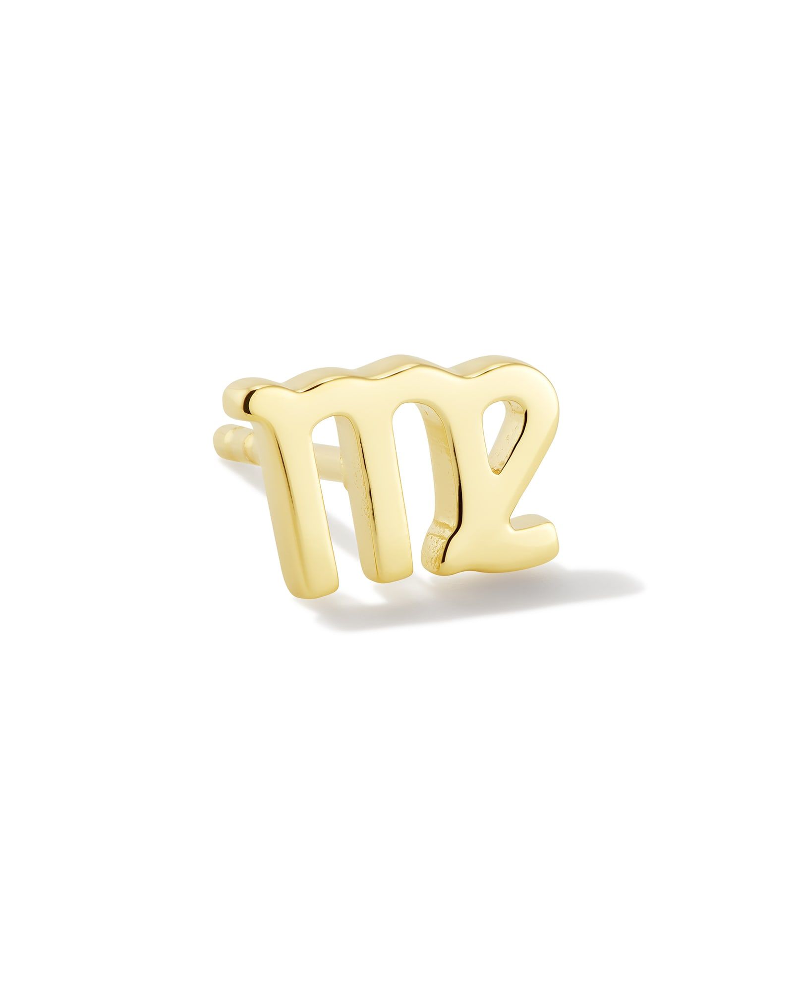 Virgo Single Stud Earring in 18k Gold Vermeil | Kendra Scott