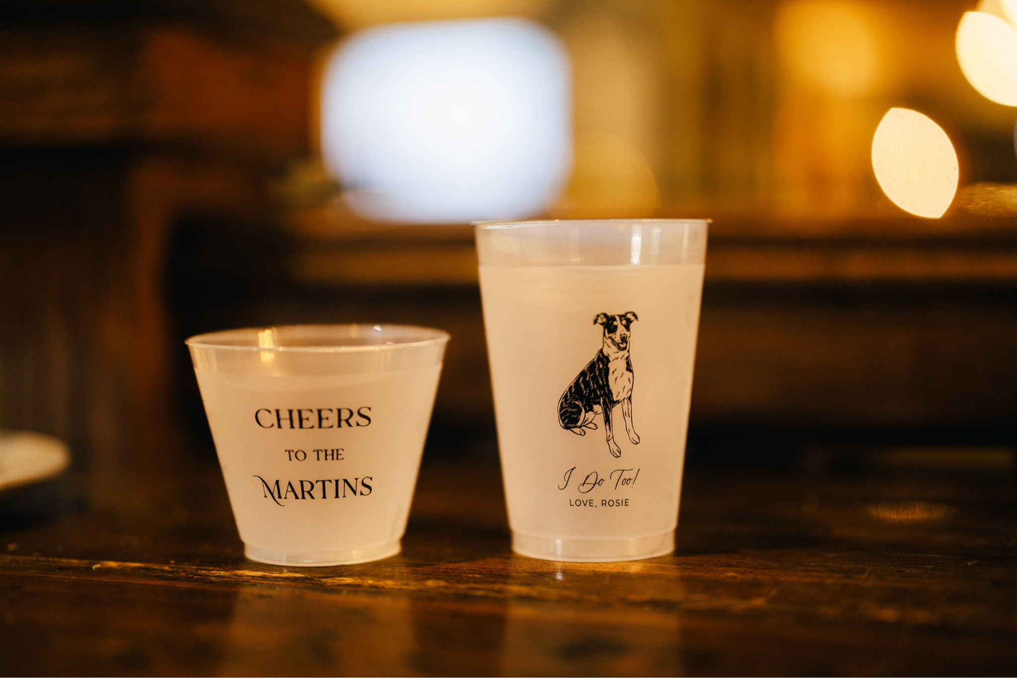 Part 2 of our top wedding purchases from Etsy—these custom frosted shatterproof flex cups from Edinger Press that we served our wine and signature cocktails in during the cocktail hour and reception 

#LTKWedding #LTKParties