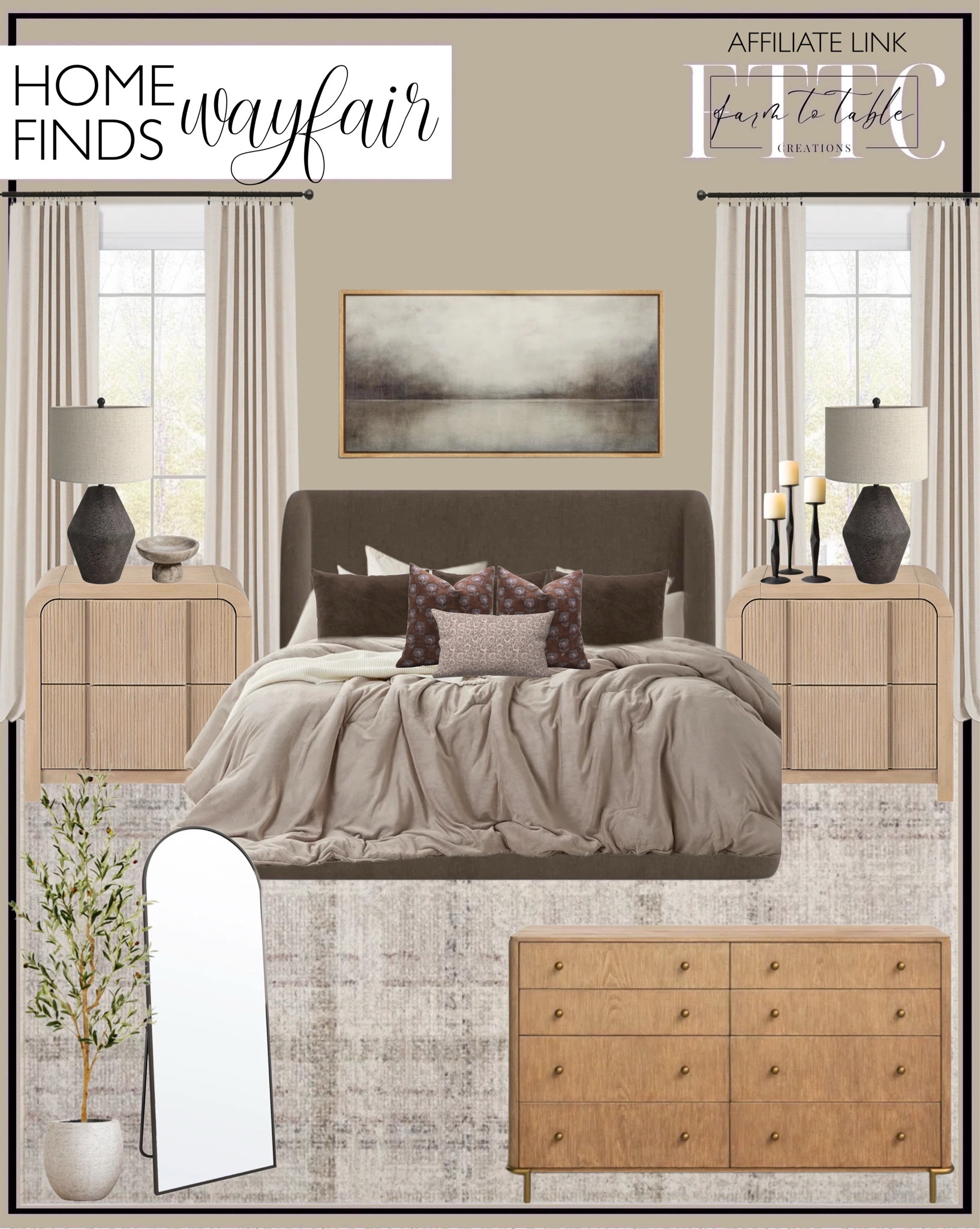 Wayfair Bedroom Finds. Follow @farmtotablecreations on Instagram for more inspiration.

Wayfair is a one-stop shop for all your home needs, offering a vast selection of furniture, decor, and essentials for every room. With styles ranging from modern to traditional, you can find the perfect pieces to reflect your taste. Whether upgrading your living room or enhancing your bedroom space, Wayfair makes it easy to create your dream home with competitive prices and convenient delivery options. 

Living Room | Dining Room | Dining Room Artwork | Bathroom Finds | Bedroom Finds | Bedroom Furniture | nightstands | Home Decor| Fireplace Decor | Spring Refresh |  Bedroom Finds | Neutral Stems | Spring Stems | Bookshelf Decor | Bedroom Space | Cozy Corner | Bathroom | Curated Entryway | Spring  Decor | End of Year Clearance | Trending Decor | Viral Decor  | Coffee Table Decor | Neutral Decor

#LTKSaleAlert #LTKHome #LTKFindsUnder50