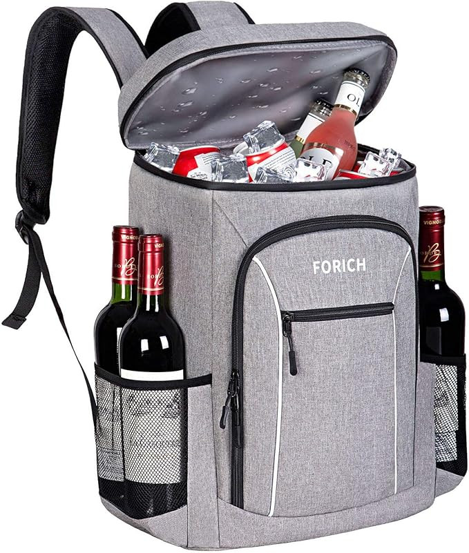 FORICH Insulated Cooler Backpack Lightweight Soft Cooler Bag Leakproof Backpack Cooler for Men Wo... | Amazon (US)
