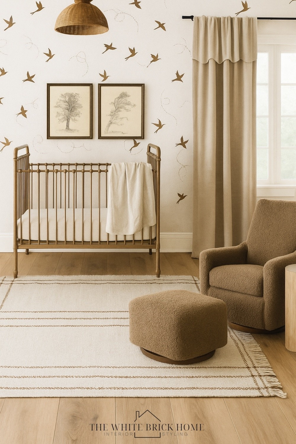 Whimsical wallpaper mixed with rich textures and warm tones make the perfect, cuddle ready nursery design! 

Nursery, nursery decor, nursery ideas, girls room, girls nursery, baby girl, baby girl nursery, nursery wallpaper, nursery curtains , nursery rug, nursery furniture, crib, glider, rocker, nursery bedding, nursery design, nursery decor ideas, neutral nursery, Wayfair, target, pottery barn baby 



#LTKBaby #LTKBump #LTKHome