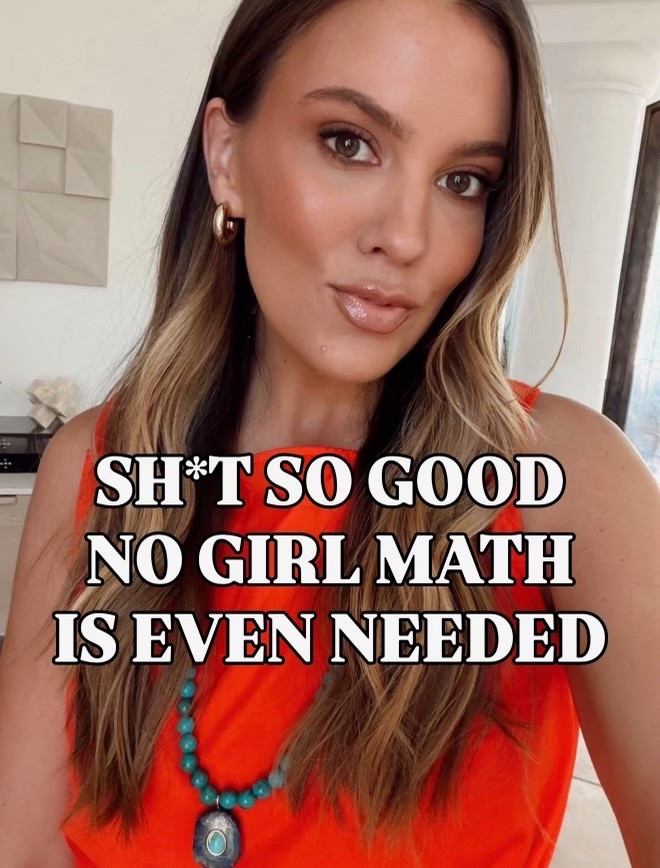 Stuff so good no girl math even needed! 