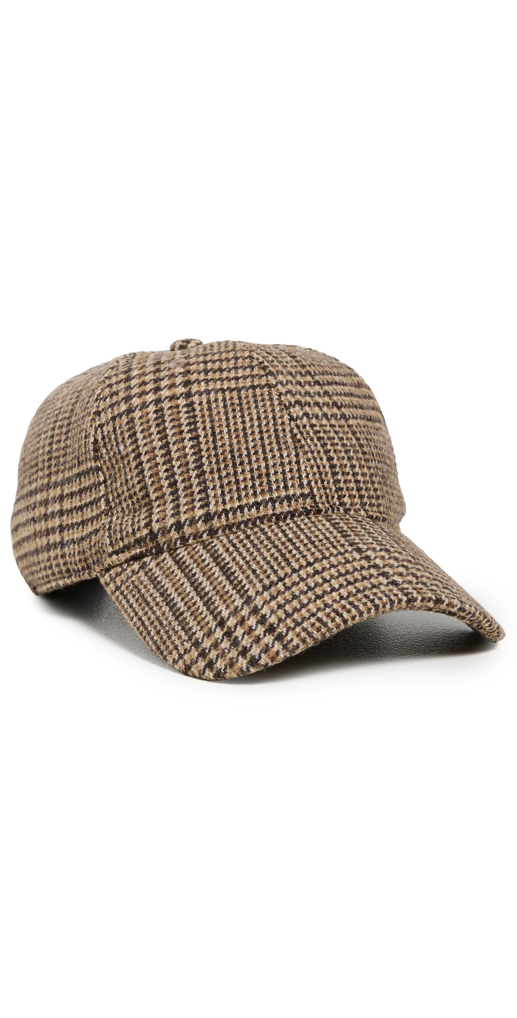 rag & bone Harlow Baseball Cap Camel Heritage Plaid One Size | Shopbop