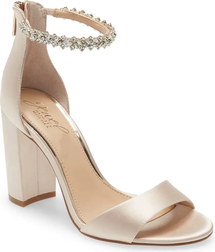 Badgley Mischka Collection Louise Ankle Strap Sandal | Nordstrom