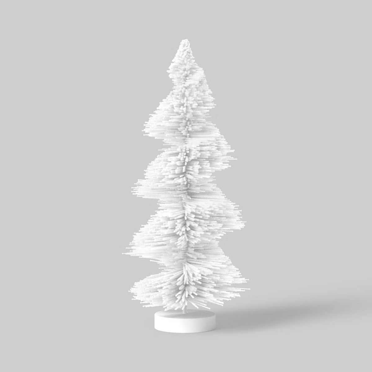 12" Spiral Bottle Brush Tree Christmas Figurine - Wondershop™ | Target