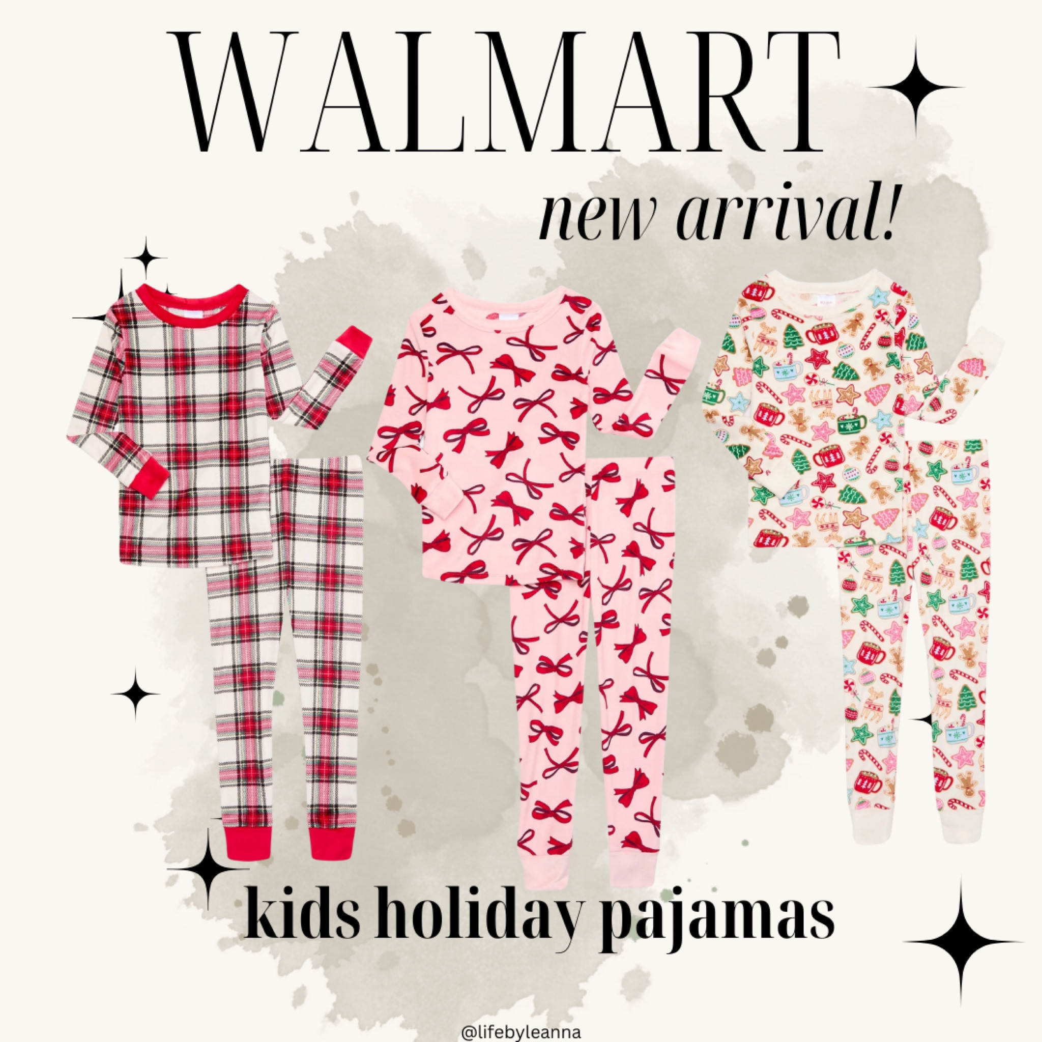 Walmart kids holiday pajamas! Obsessed with the bows! Christmas pajamas, Walmart finds! Walmart fashion 

#LTKSeasonal #LTKHoliday #LTKKids