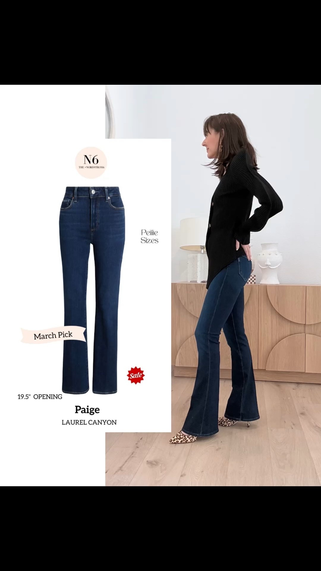 The Nordstrom 6 are shopping experts every month we choose jeans that fit us all and fit 9/10 women- This is the best classic bootcut style 