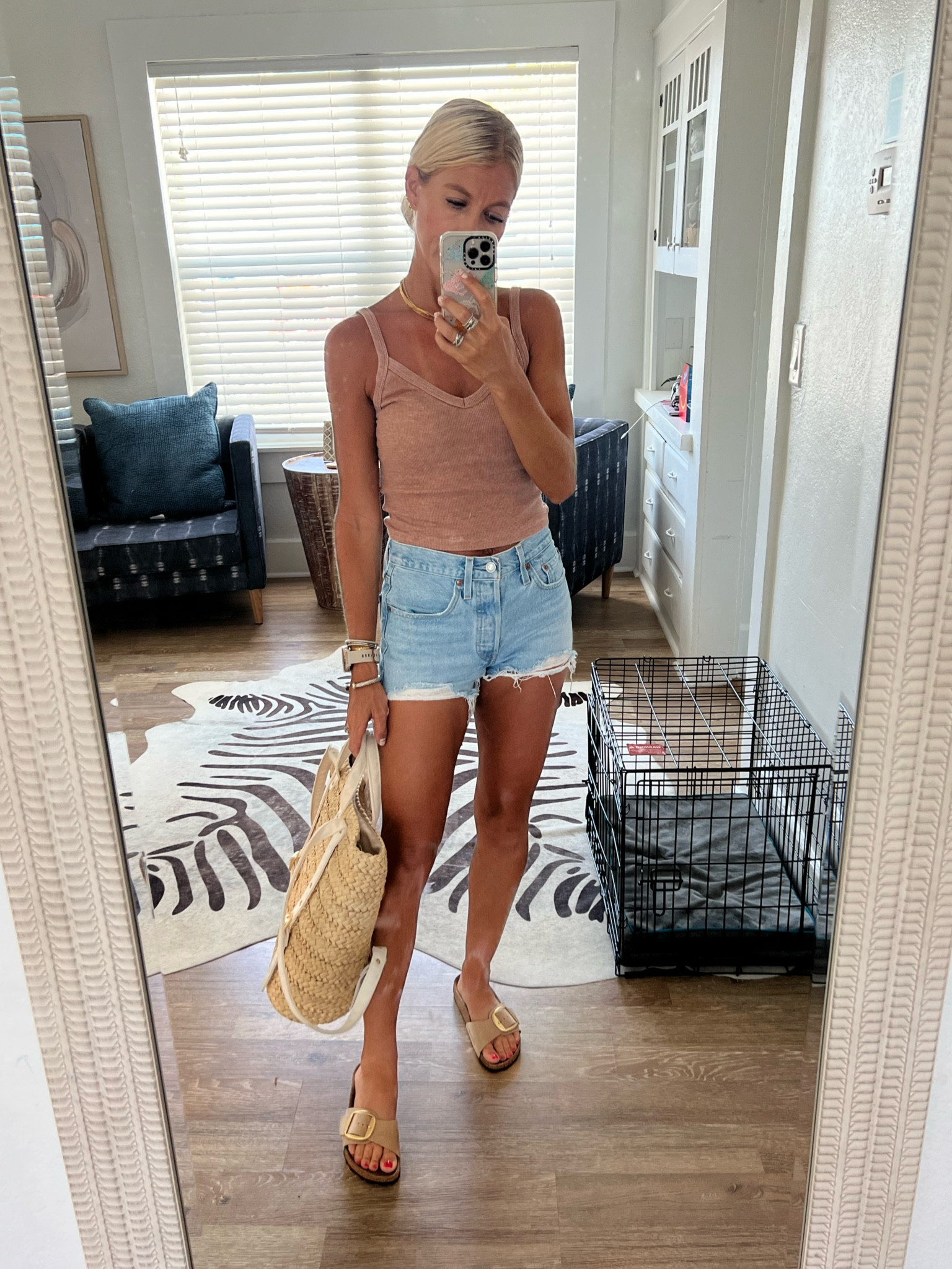Summer outfit ideas Jean shorts summer bag backpack Birkenstock summer sandals 

#LTKshoecrush #LTKSeasonal #LTKitbag