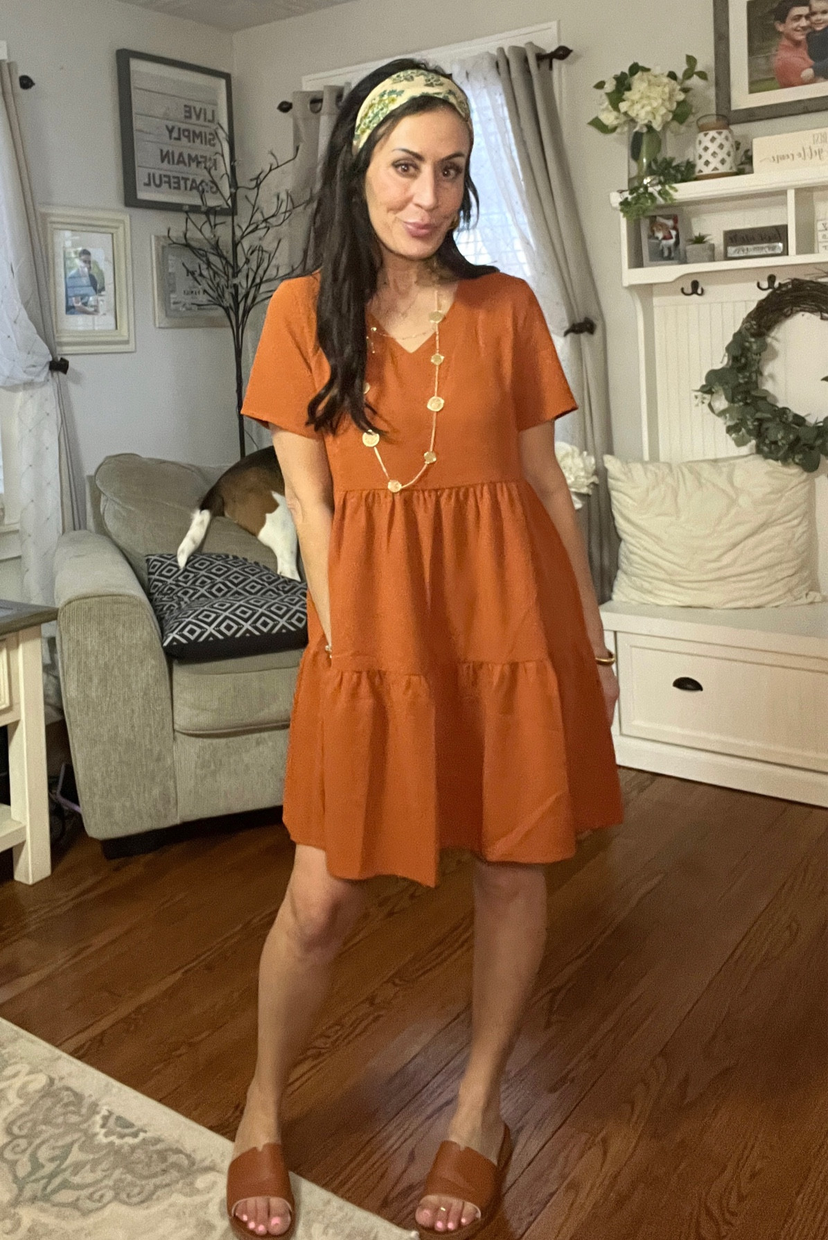 Am I already starting to get ready for spring? Yes, yes I am. Super pretty and simple dress. Easy to dress up

#LTKstyletip #LTKMostLoved #LTKfindsunder50