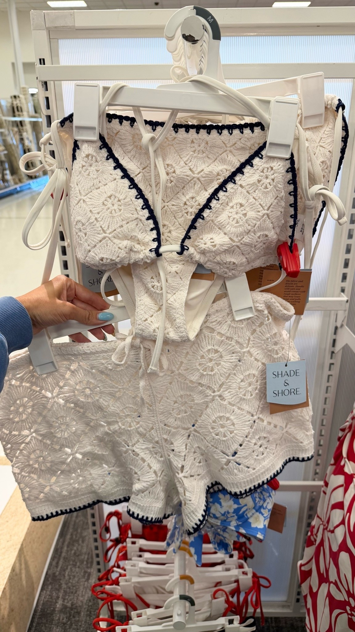 Love this white crochet bikini + shorts from @Target 🤍

Target swimsuit, swimsuit coverup, beach outfit, teen girl swimsuit

#LTKSwim #LTKSeasonal #LTKootd