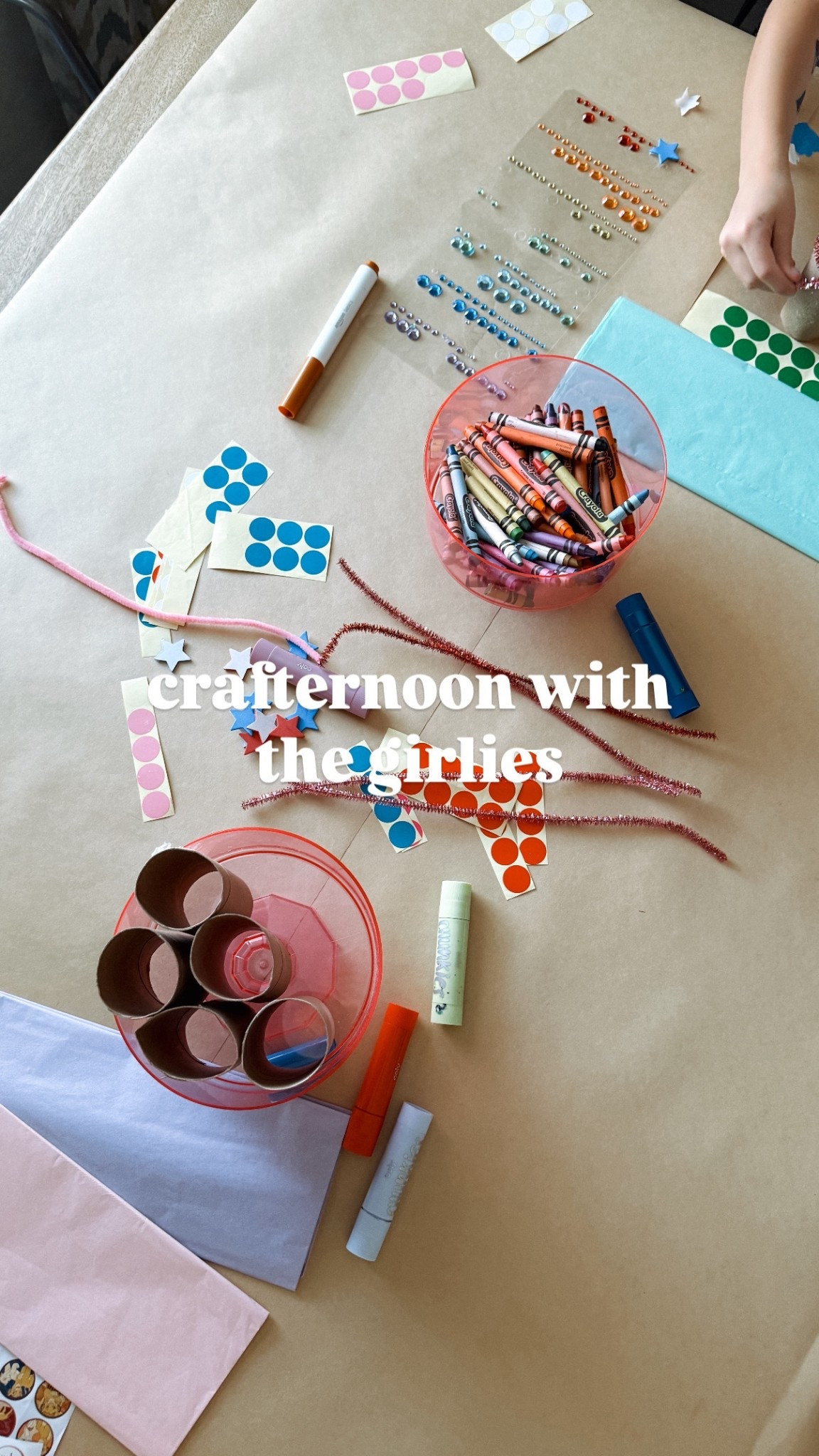 Summer crafternoon supplies ✂️ 

#LTKFamily #LTKKids