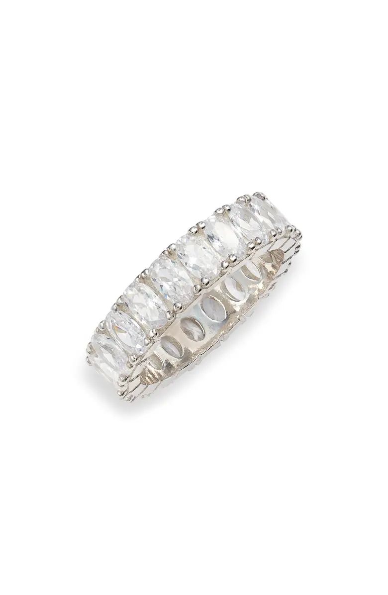 Cubic Zirconia Eternity Band Ring | Nordstrom | Nordstrom