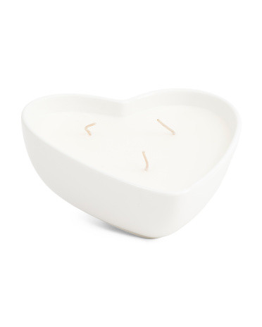 21oz Orange Vanilla Scented Heart Candle | Marshalls