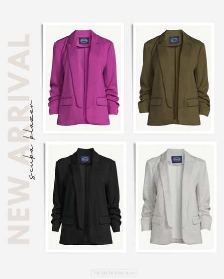 Walmart Scuba blazer in new fall colors 

#LTKSeasonal #LTKworkwear #LTKunder50